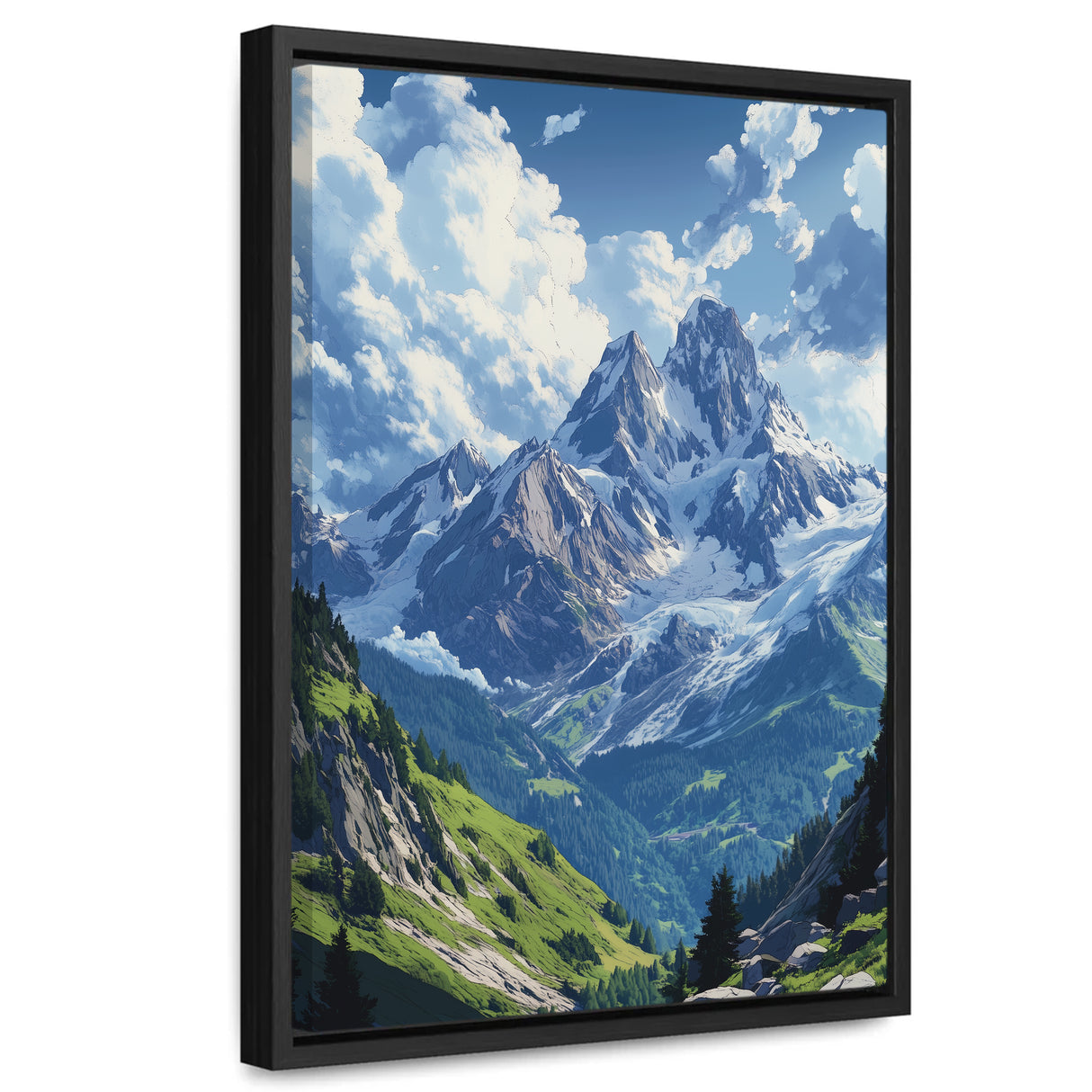 12″ x 16″-16″ x 24″-20″ x 30″-1.25"-Black